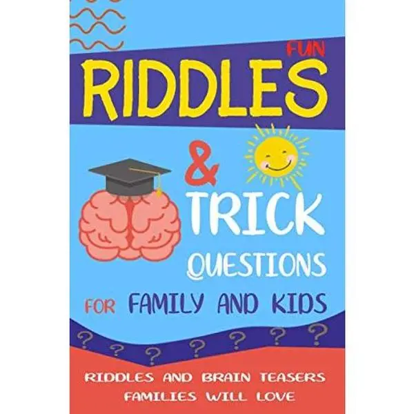 USED Book - Fun Riddles & Trick Questions for Family and Kids: Riddles And Brain Teasers Families Will Love by Lola Sky (Paperback) - english