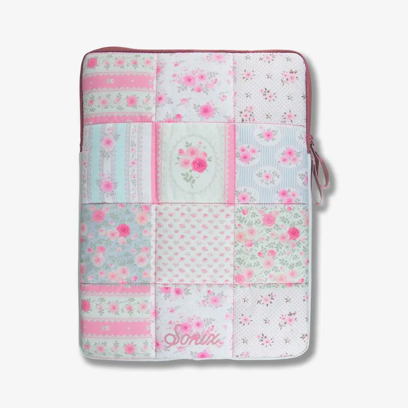 Puffy Laptop Sleeve - Patchwork Cottage