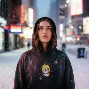 Sun Faded Heavyweight Majin Vegeta Hoodie