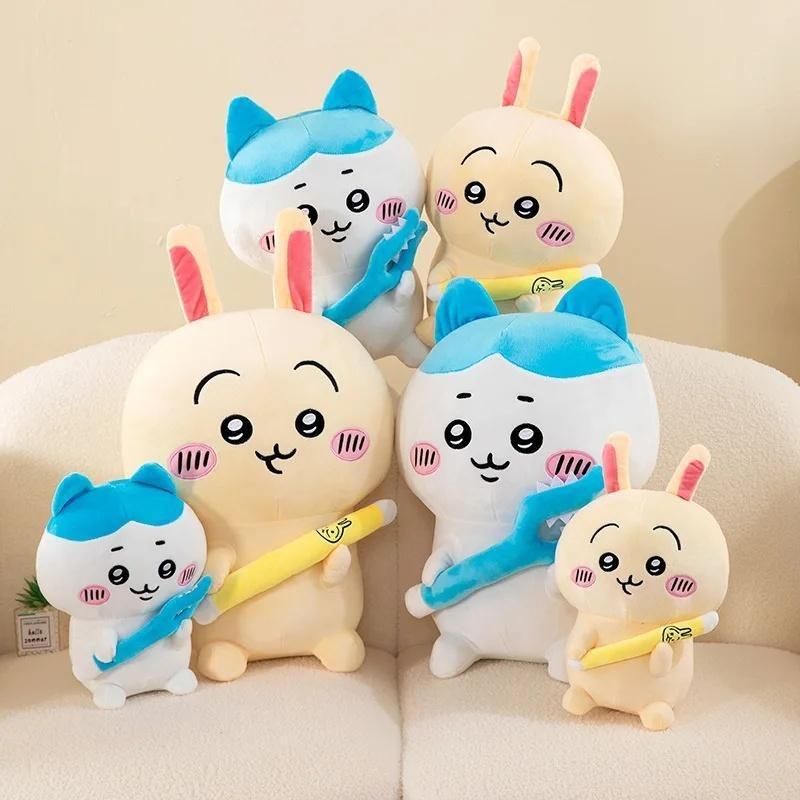 30CM Chiikawa Plush Pillow Kawaii Usagi Hachiware Doll Bedroom Sofa Pillow Ins Korean Cartoon Anime Friend Birthday Gift
