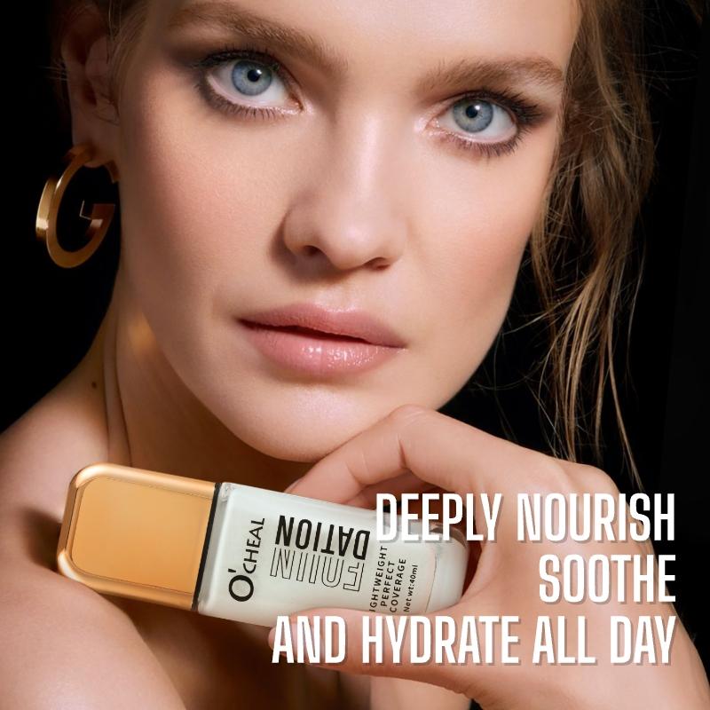 4 Shades High Coverage Foundation Concealer, Lightweight Flawless Finish Concealer Pen for Acne Scars & Dark Circles, Long-Lasting Makeup Base Cosmetic