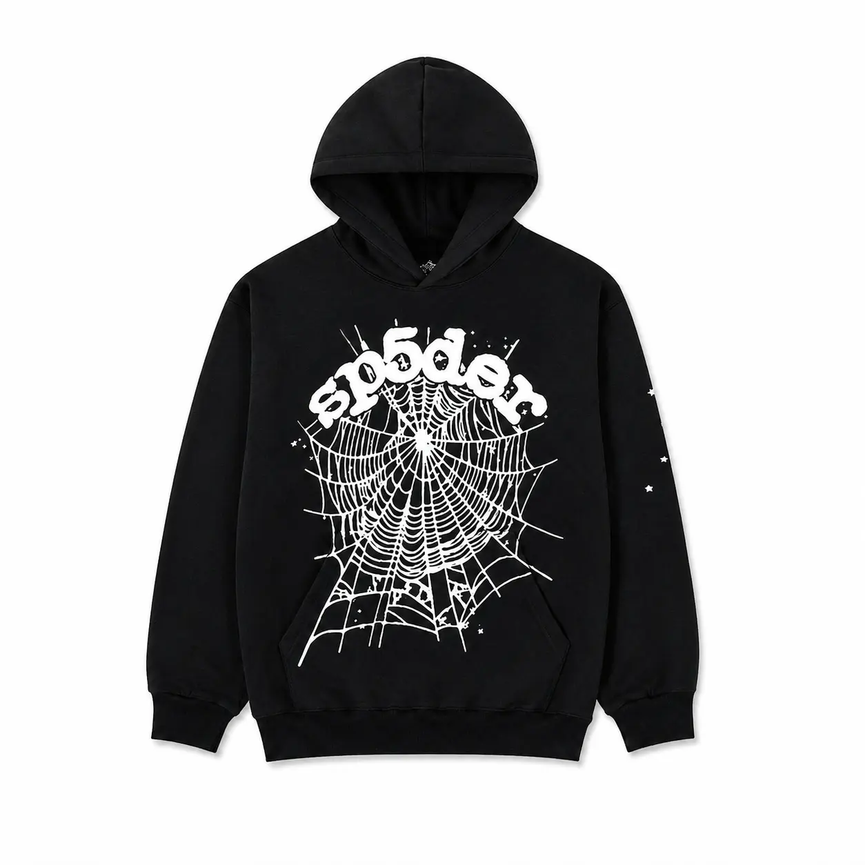SP Black Hoodie & Joggers Tracksuits– Unisex Matching Pullover Hoodie & Sweatpants, Cozy Streetwear Tracksuit Outfit for Men & Women, Casual Loungewear 2-Piece Set