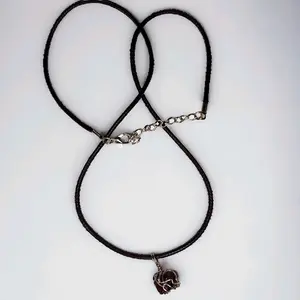 Raw Rubellite Tourmaline Pendant