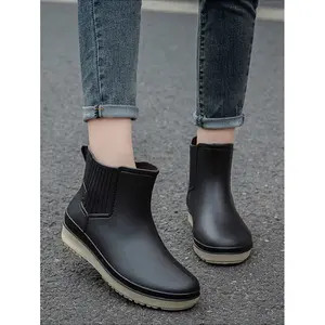 Fashionable Women's Short Non-Slip High-Quality Rain Boots