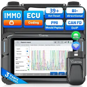 VDIAGTOOL 2025 VD70S Automotive Bidirectional Scanner Diagnostic Key Coding FCA WiFi 7-inch HD Touch Screen Android 10 1.5Ghz Quad-Core 2GB RAM 64GB ROM 2500mAh Battery