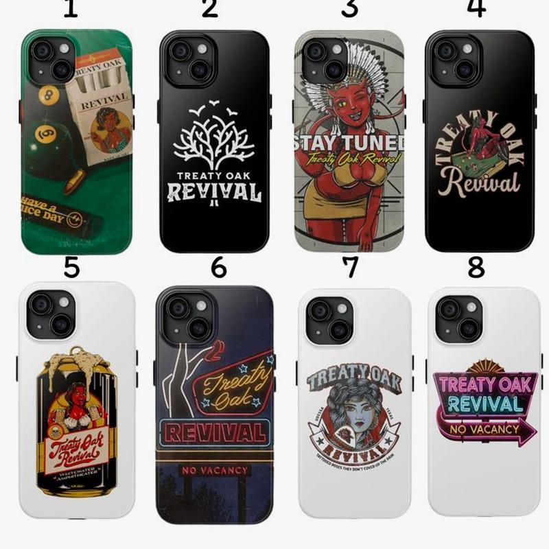 Stay Tuned Album Cover Treaty Oak Revival Phone Case - Gift For Fan ...