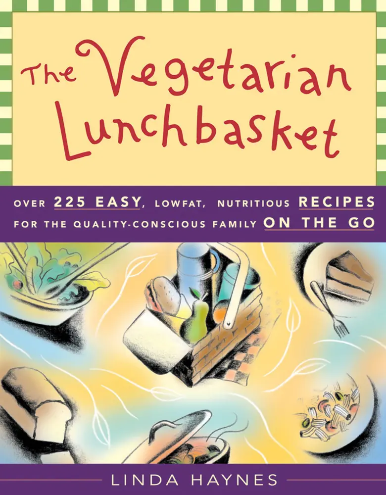 USED Healthy Cookbook: The Vegetarian Lunchbasket (English Paperback) by Linda Haynes – 225+ Easy-to-Make, Low-Fat, Nutritious Recipes for Quality-Conscious On-the-Go Families