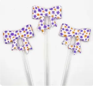 Bow Straw topper