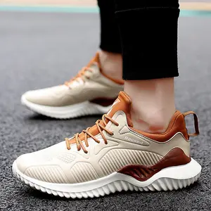 Lightweight Leather Sneakers Korean Style Trendy Student Coconut Shoes Closed Footwear