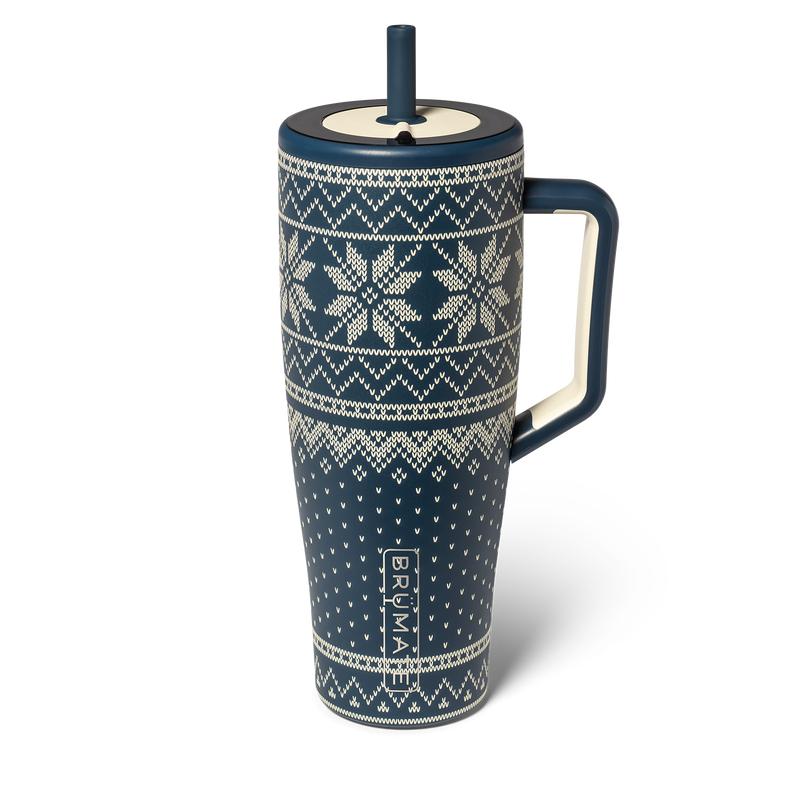 BrüMate Era 40oz Tumbler with Handle and Straw | 100% Leakproof Insulated Tumbler | Keeps Ice 24+ Hours | Cup Holder Friendly Base