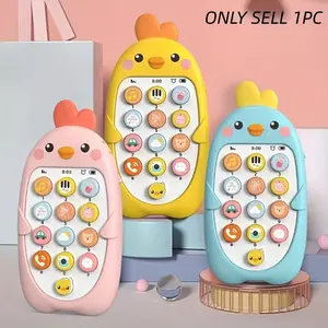 Baby Music Sound Phone Toy, Educational Learning Machine for Kids Aged 0-3 Years, Safe Abs Material, Colorful Shell, Ideal Gift for Children