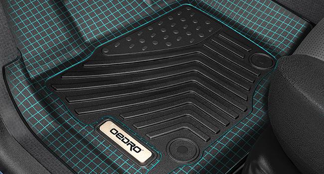 YITAMOTOR Floor Mats Fit for Toyota 4Runner 2013-2024 / Lexus GX460 2014-2023, TPE All-Weather 4Runner Car Mats Includes 1st and 2nd Row Full Set Liners, Black Protector Automotive Car Accessories Auto Parts Pet-Friendly
