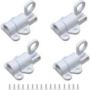 Self-Closing Latch - Spring Door Lock - Door Latch - Security Automatic Window Gate Lock - Spring Load Bolt Latch