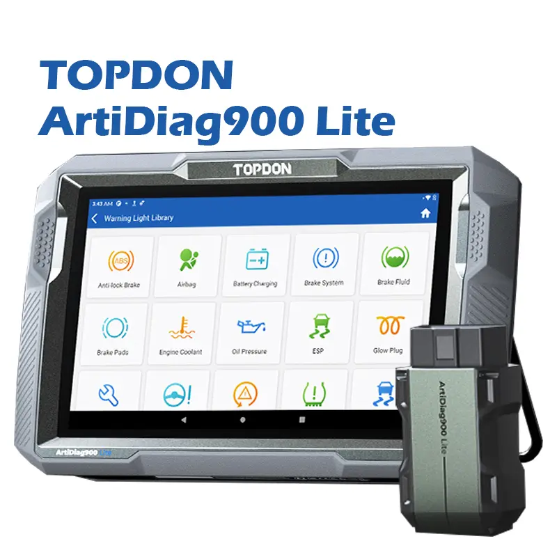 [SummerFinds]TOPDON Bidirectional Scan Tool, ArtiDiag900 Lite Automotive Diagnostic Tool for Full System Car Brake fathersdaygift, Obd Scanner, Vehicle, Digital Automotive Tester