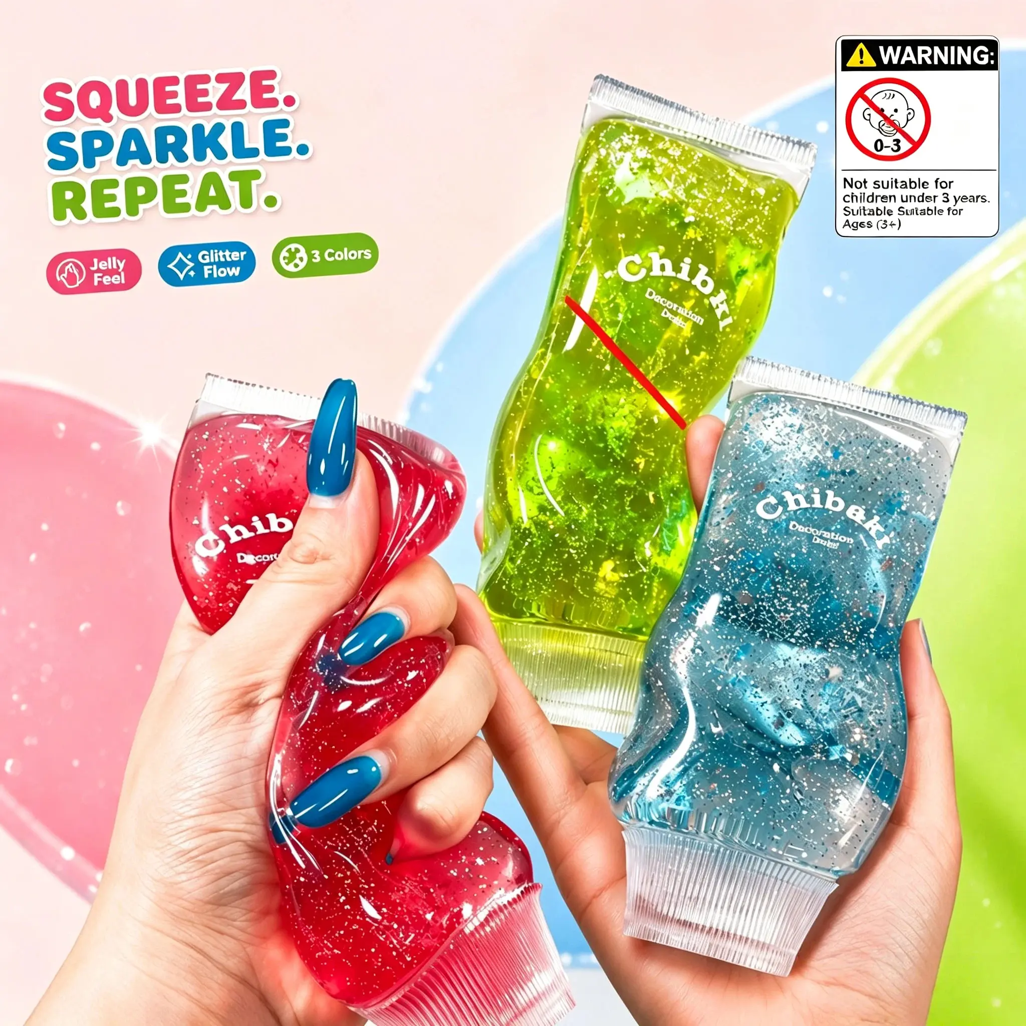 Moldable Squishy Stress Relief Toy - Coconut Oil Filled, Portable Slow Rising Toothpaste Tube Fidget, Engaging for Kids and Adults, Calming Sensory Tool, High Playability Desktop Gift
