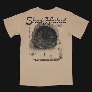 Dune vintage t-shirt, graphic tshirt, sand Classic Tee Gildan 5000, shai-hulud movie teeshirt, sandworm top, retro arrakis merch, al Gaib