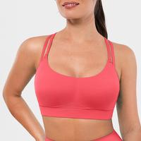 Sports Bras-Light Red