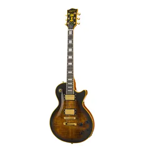 Chill Cat MOD SHOP Collection Bat Edition Yellow Widow Electric Guitar