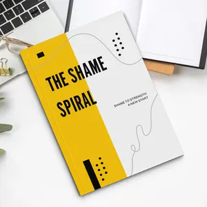 Shame Spiral Therapy Practice Book, Self-Care Log, Treatment Exercise Sheets, Positive Affirmations, Therapist Resources, Self-Treatment Tools