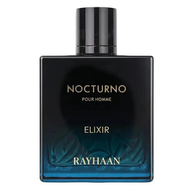 Rayhaan Nocturno Elixir for Unisex Eau de Parfum Spray, 3.4 Ounce