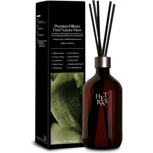 Reed Diffuser (16.9 fl.oz / 500ml) 1Pack | Flower Shop Scent | Large   with Reed Sticks | Luxury Decor for , Office & Bathroom -  for Loved Ones