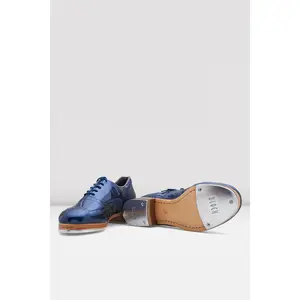 BLOCH - SO313 - LIMITED EDITION - Navy Metallic Patent Jason Samuel Smith Tap Shoe MENS