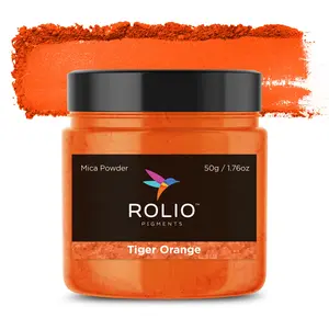 Tiger Orange Mica Powder