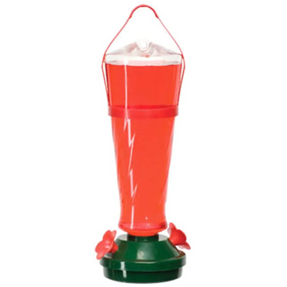 Artline 12 Oz Hummingbird Feeder with Stand and Hanging Metal Eyelet, 9 in Diameter, Swivel Lid, Top-Opening Easy-Access Feeding Tool, 1 lb Seed Capacity, Garden Bird Pet Supplies, Self-Service Dump Display