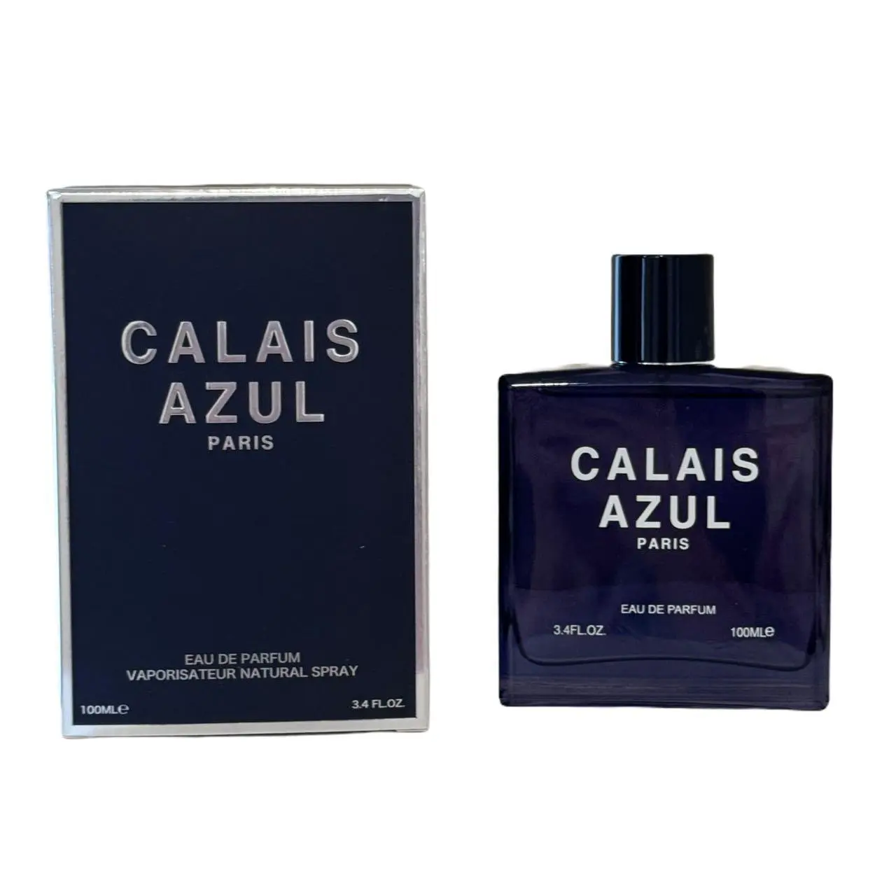 Men's EDP 3.4oz Calais Azul Paris,Top Notes Grapefruit/Lemon/Mint