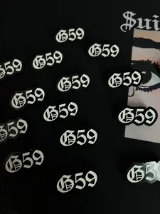 Glow in the Dark Underground Scene Gothic Logo Pins – Soft Enamel Lapel Badge for Alt Rap & Trap Metal Fans Durable