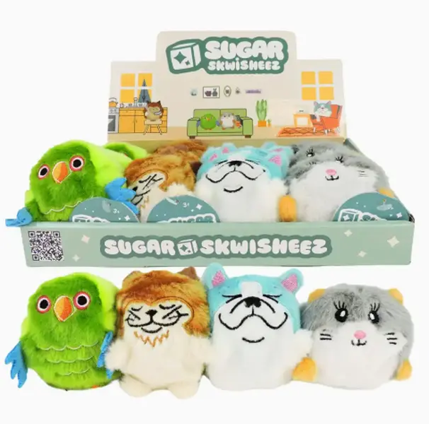 Toysmith Sugar Skwisheez - Home Bodies Series 1