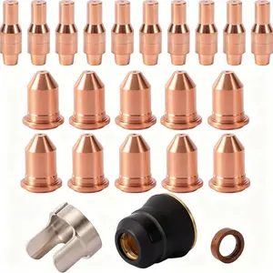 45A 23PK Plasma Torch Consumables - 56576 Electrode 56811 56255 Nozzle Fit Titanium Plasma45 TI-PC45 iPT-45 58895 Plasma Torch for Harbor Freight