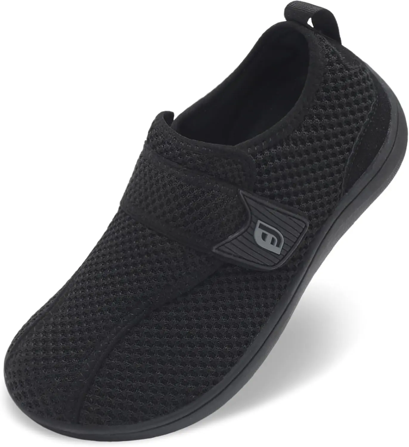 Diabetic Wide Walking Shoes for Women & Men with Adjustable Upper, Zero Drop Non Slip Casual Sneakers Comfortable for Edema, Arthritis, Swollen Feet & Elderly