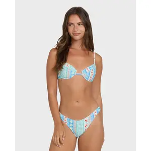 Picnic Leah Underwire Bikini Top - Dream Blue