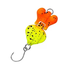 2pcs,Stream Fishing Lure,Floating Jig Head Hook with Spinner,Artificial Bait for Trout Bass Panfish,Freshwater Fishing Tackle Equipment
