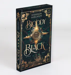 Bloody Black paperback, Sprayed Edge, Special Edition Dark Fantasy book