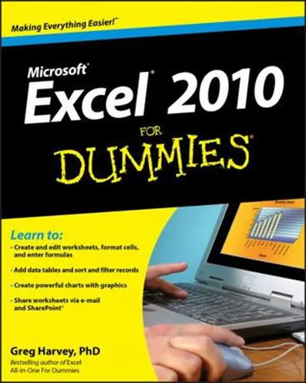 USED-Excel 2010 For Dummies by Harvey, Greg (Paperback)