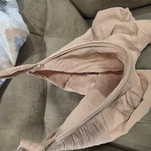 Breathable Canvas Nursing Cover, Multi-Purpose Car Seat Sunshade with Rigid Ring, Ideal for Mothers & Babies, Comfortable Breastfeeding Support