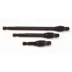 SK Hand Tool SK32160 0.25 In. Power Drive Locking Extension Set, Compatible with 3/8 Inch Impact Sockets, Ideal for Impacting Cordless Tools