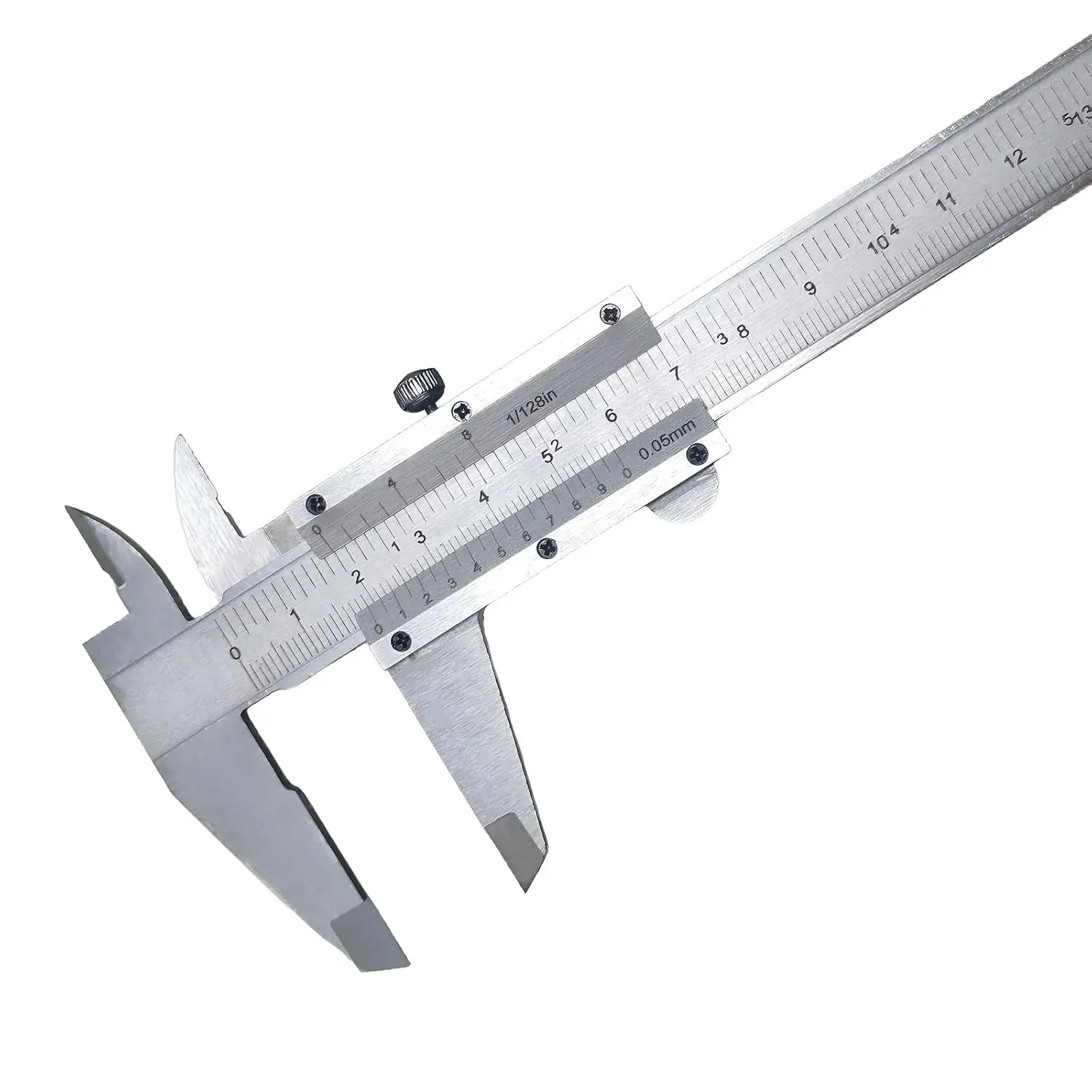 Stainless Steel 6 Inch Non Digital Micrometer Calipers Measuring Tool with Metric and Inch Measurements