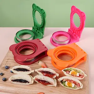 Professional Sandwich Maker Kit Round Mold for Perfect Sealed Pocket Sandwiches DIY Breakfast Tools