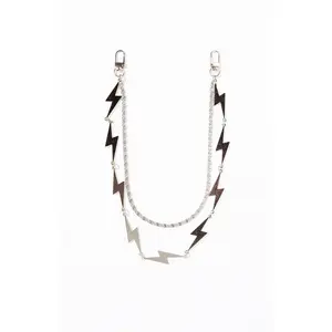 Pacsun Men's Lightning Bolt Wallet Chain