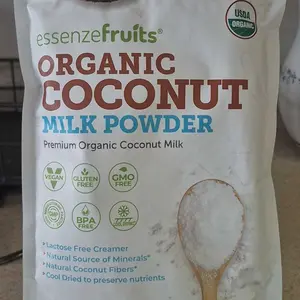 Pure Organic Coconut Milk Powder - 8 oz (226g), No Sugar Added, Dairy-Free, Vegan, Pure, Keto & Paleo Friendly