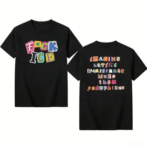 ✊🏾 Vintage Washed Anti ICE Magazine Letters Unisex Tee |   100% Cotton Double-Sided Short Sleeve, No One Is Illegal On Stolen Land ICE OUT