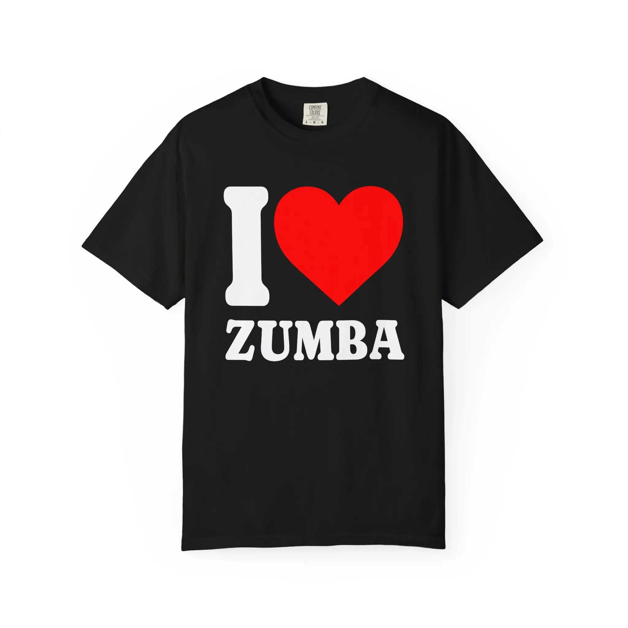 I Love Zumba Unisex T-Shirt | Fun Dance Workout Top for Fitness Lovers, Activewear, Gift for Dancers, Zumba Class Apparel
