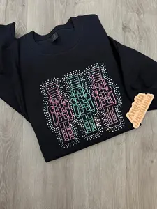 Nutcracker Embroidered & Bling Sweatshirt
