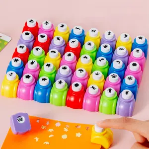 4 models, each with 10 small embossing tools, simple embossing tool, multiple patterns, ABS case, DIY embossing greeting cards, notes, hand copied newspapers, photo albums, decorative paintings other gift embossing tools