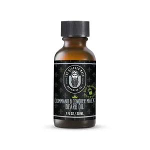 Command & Conquer Mack Signature Beard Oil - Key Lime, Rosemary + Cedarwood