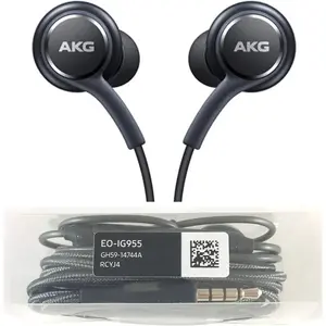 Earbuds Stereo Headphones 3.5mm Compatible With S10,S10e,S9,S8 Plus,A31,A71 Wired Earphones-with Microphone and Volume Buttons (Black)