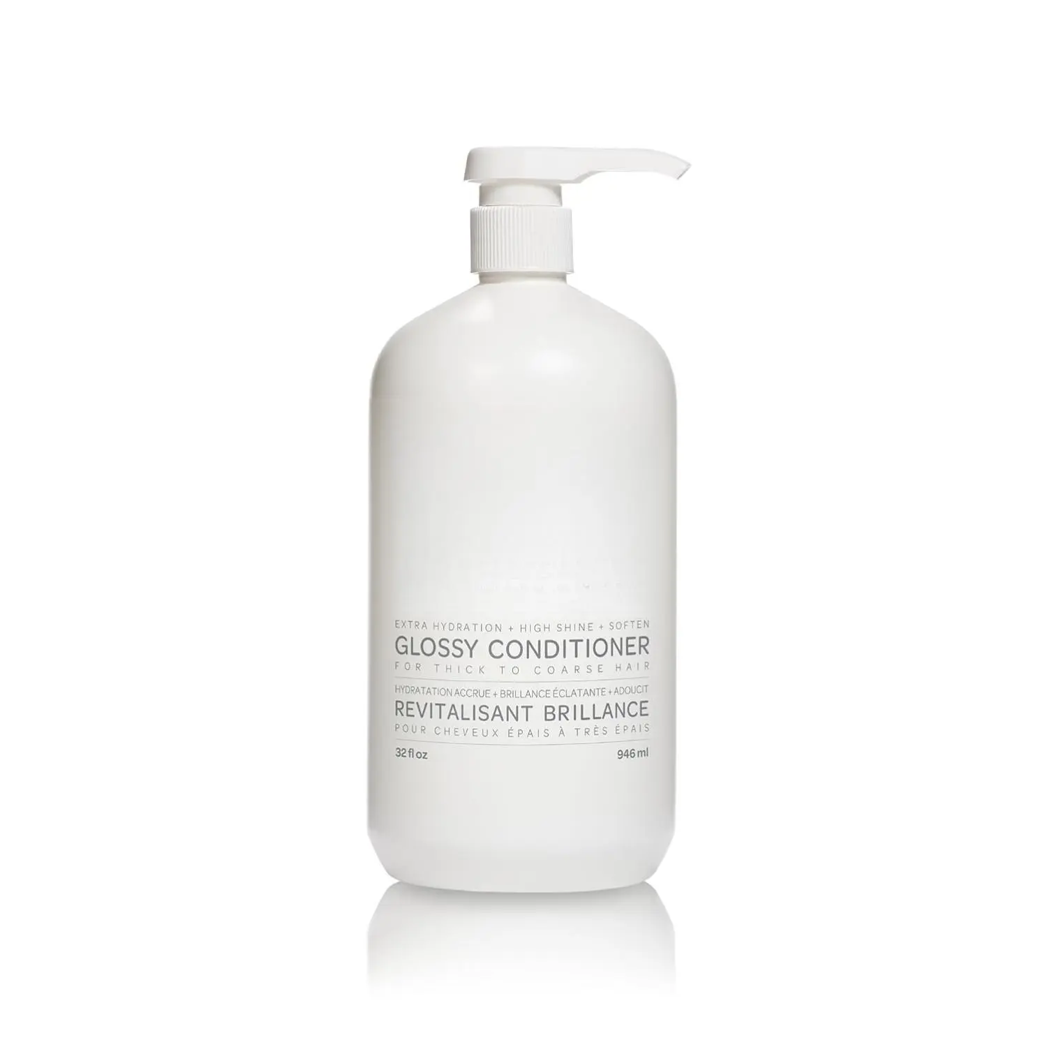 VERB Glossy Conditioner - Conditions Detangles Adds High Shine for Thick Coarse Hair Vegan Cruelty Free No Parabens Sulfates